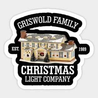 Griswold Family Christmas Light Company Sticker